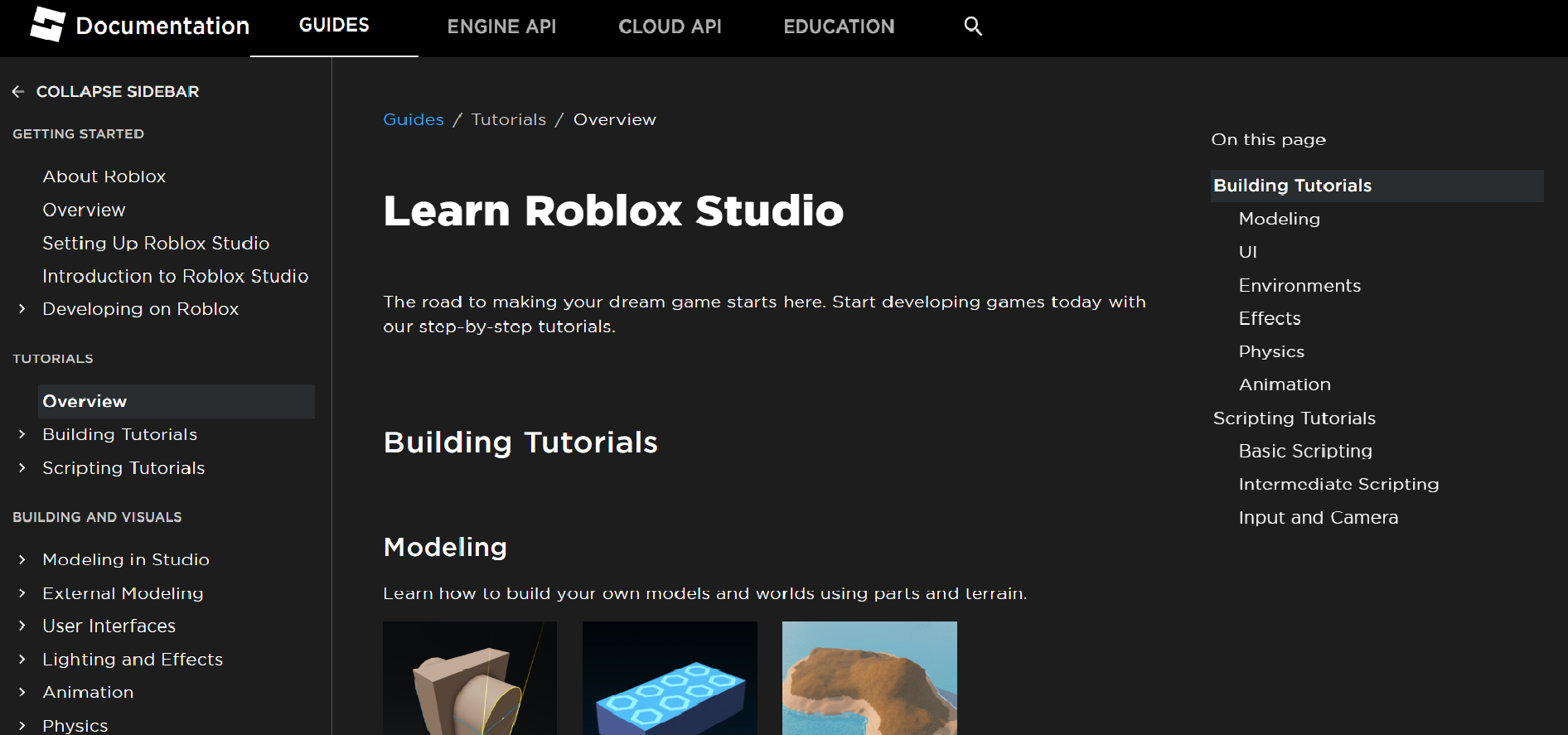 Learn Roblox Studio